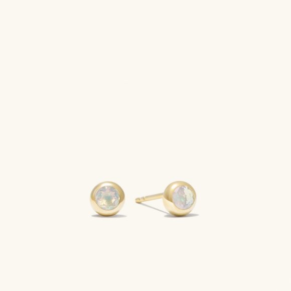 Mejuri best sale sphere studs